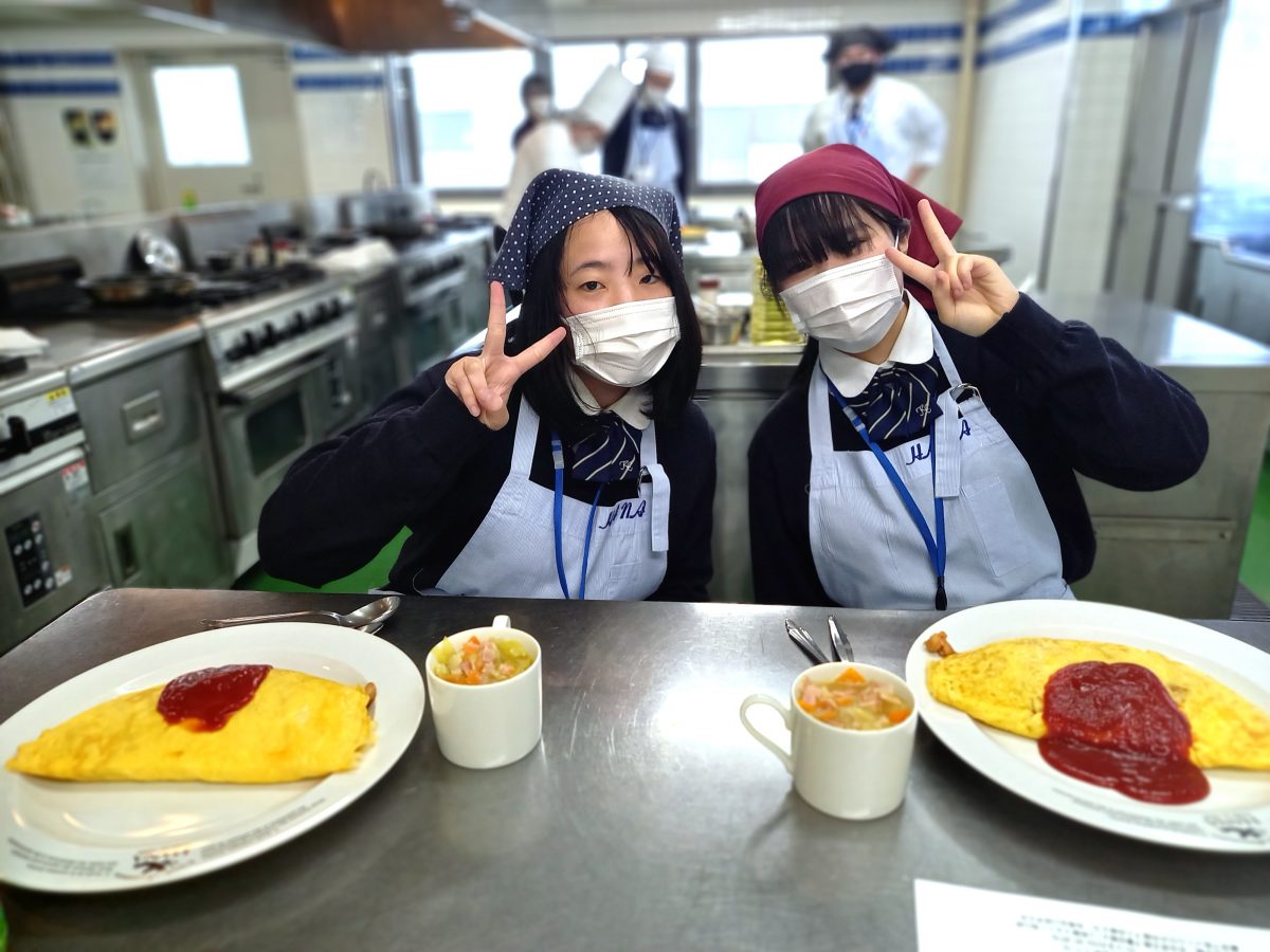 東京都立葛飾商業高校から高校生が就学体験に参加してくれました！