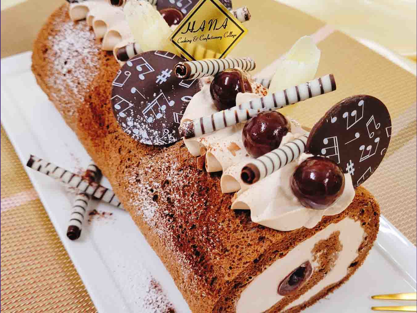 チョコレートロールケーキ